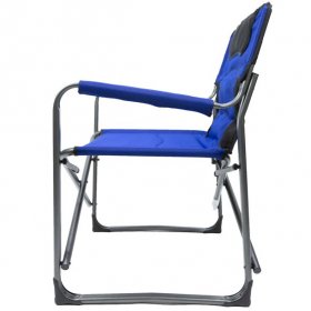 Ozark Trail Camping Director Chair, Blue, Adult
