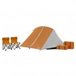 Ozark Trail Kid's Tent ComboTent, Sleeping Pads & Chairs Included