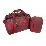 Ozark Trail Unisex 45L Packable All-Weather Duffel Bag for Travel, Claret