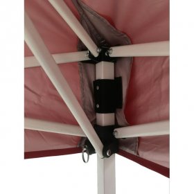 Ozark Trail 4' x 6' Instant Canopy Outdoor Shade Shelter, Brilliant Red; Assembled Dimensions :4 ft. x 6 ft. x 85 in.