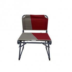 Ozark Trail Anywhere Stadium Seat, Red and Grey, Adult