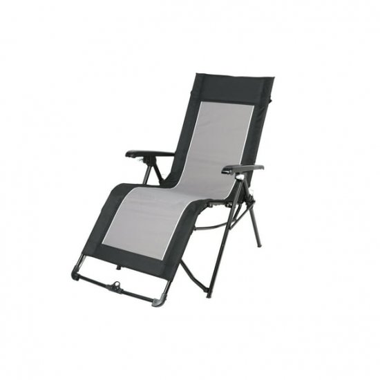 Ozark Trail Quad Zero Gravity Lounger Camping Chair, Black