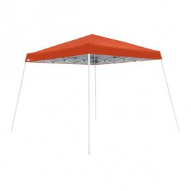 Ozark Trail 10' x 10' Instant Slant Leg Canopy, Orange, outdoor canopy