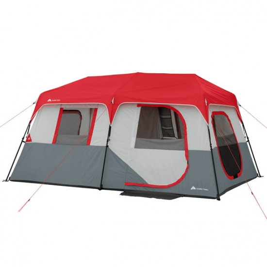 Ozark Trail 8-Person Instant Cabin Tent with LED Lights