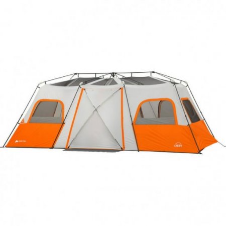 Ozark Trail 12 Person Instant Cabin Tent with Integrated LED Lights, 3 ...