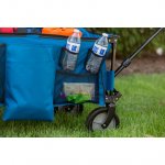 Ozark Trail Quad Folding Camp Wagon with Tailgate, Blue