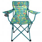 Ozark Trail Taco Camping Chair for Outdoor, Steel