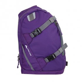 Ozark Trail Bell Mountain 10L Sling Backpack, Purple/Gray