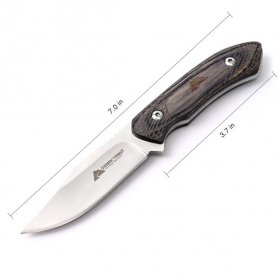 Ozark Trail 8" Fixed Knife Set, Stainless Steel